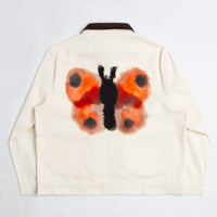Pop Trading Company ROP Full Zip Jacket - Off White thumbnail