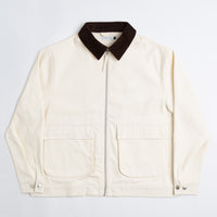 Pop Trading Company ROP Full Zip Jacket - Off White thumbnail