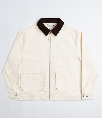 Pop Trading Company ROP Full Zip Jacket - Off White