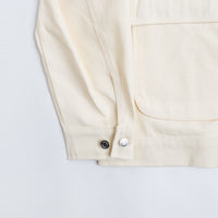 Pop Trading Company ROP Full Zip Jacket - Off White thumbnail