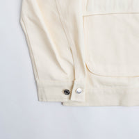 Pop Trading Company ROP Full Zip Jacket - Off White thumbnail