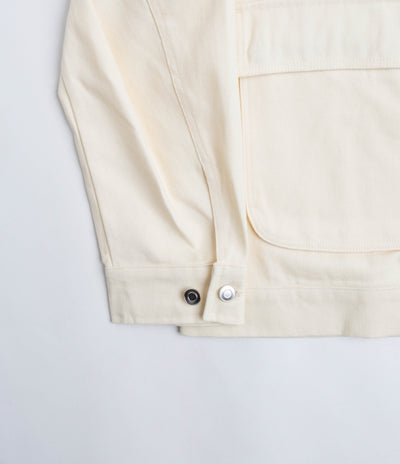 Pop Trading Company ROP Full Zip Jacket - Off White