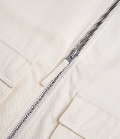 Pop Trading Company ROP Full Zip Jacket - Off White