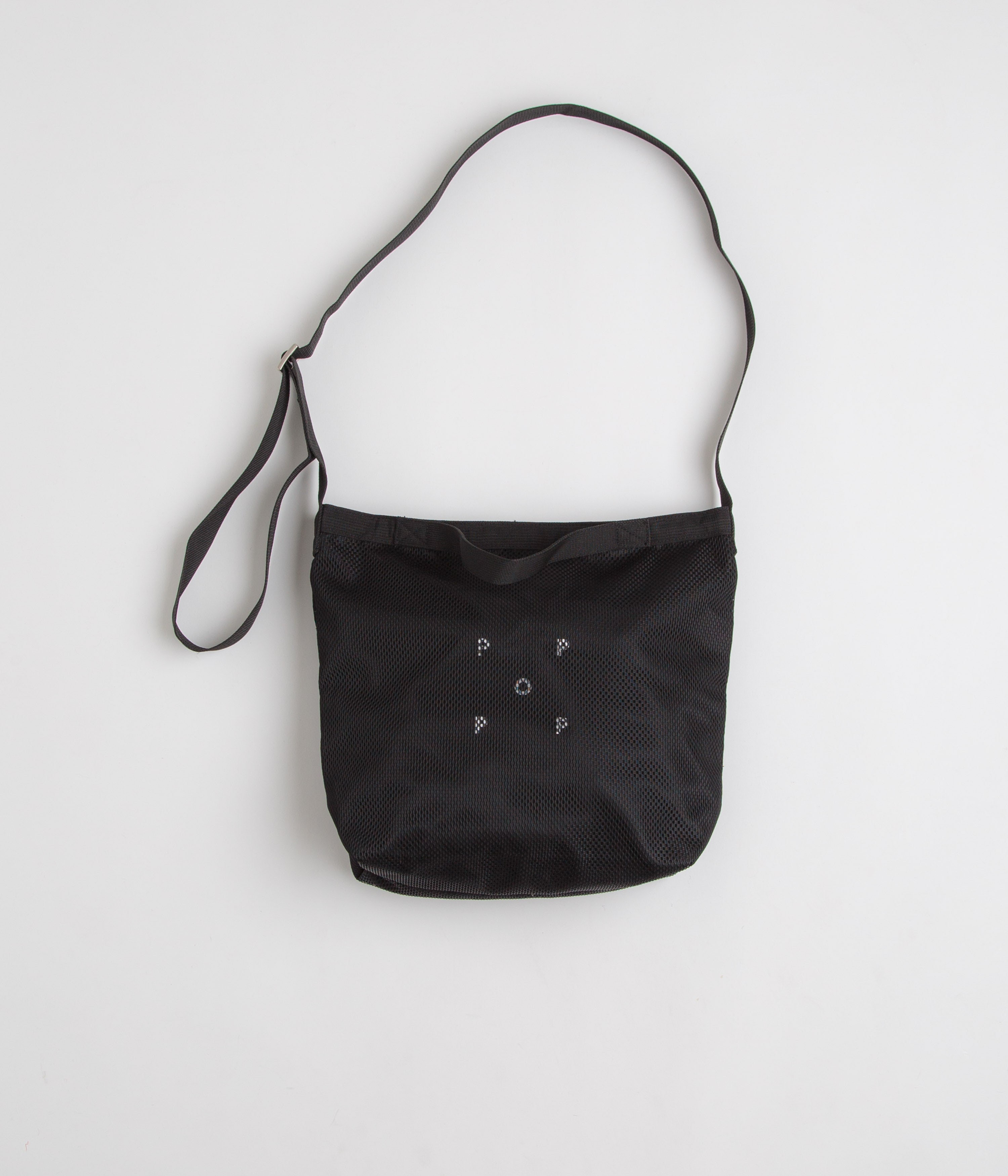 Pop Trading Company Side Bag in Black