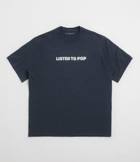 Pop Trading Company Skatemuzik T-Shirt in Navy
