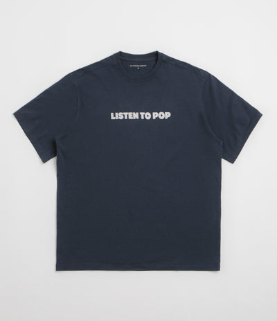 Pop Trading Company Skatemuzik T-Shirt - Navy