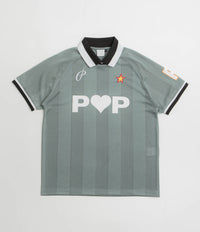 Pop Trading Company Sportif Short Sleeve Shirt in Stormy Sea