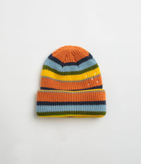 Pop Trading Company Striped Beanie in Multi