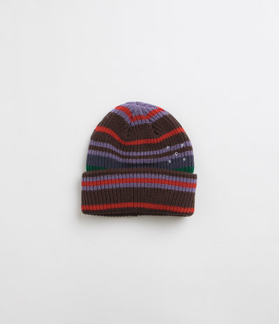 Pop Trading Company Striped Beanie - Multicolour