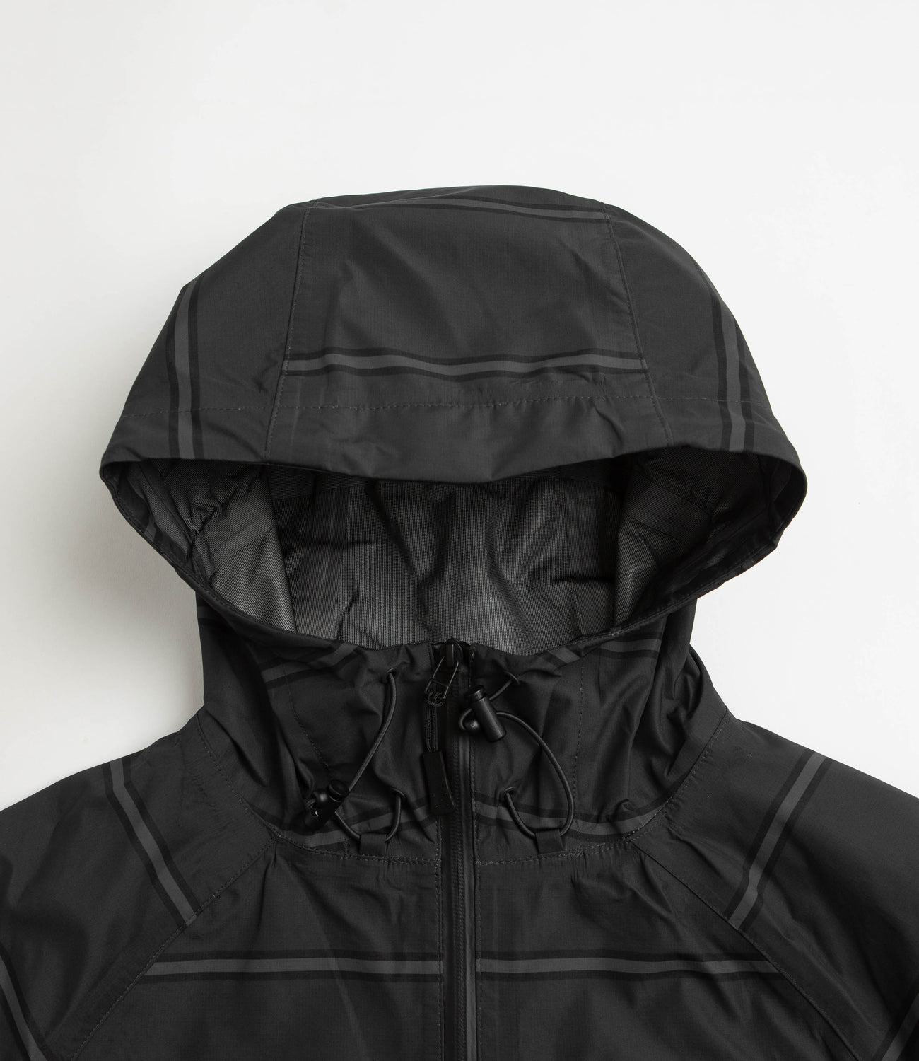 Pop Trading Company Striped Oracle Jacket - Anthracite Pop Trading Company Striped Oracle Jacket - Anthracite
