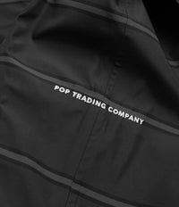 Pop Trading Company Striped Oracle Jacket - Anthracite Pop Trading Company Striped Oracle Jacket - Anthracite