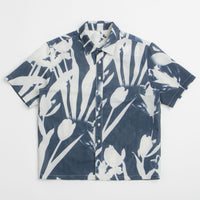 Pop Trading Company Tulip Short Sleeve Shirt - Navy thumbnail