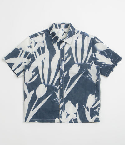 Pop Trading Company Tulip Short Sleeve Shirt - Navy