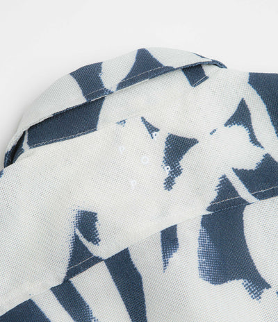 Pop Trading Company Tulip Short Sleeve Shirt - Navy