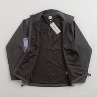 Pop Trading Company Two Tone Trainings Jacket - Charcoal thumbnail