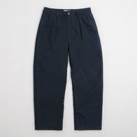 Pop Trading Company Wool Hewitt Suit Pants in Navy thumbnail