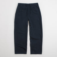 Pop Trading Company Wool Hewitt Suit Pants in Navy thumbnail