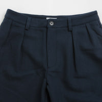 Pop Trading Company Wool Hewitt Suit Pants in Navy thumbnail