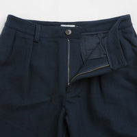 Pop Trading Company Wool Hewitt Suit Pants in Navy thumbnail