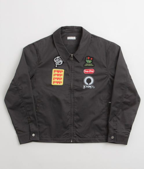 Pop Trading Company Worker Jacket - Anthracite