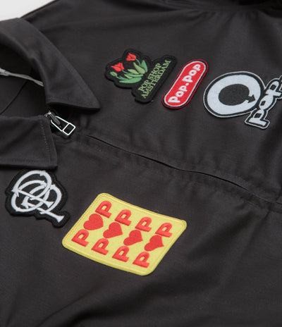 Pop Trading Company Worker Jacket in Anthracite