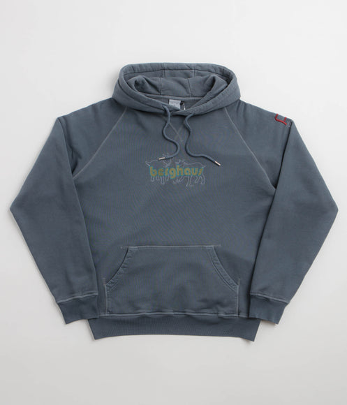 Pop Trading Company x Berghaus Berggoat Hoodie - Washed Navy