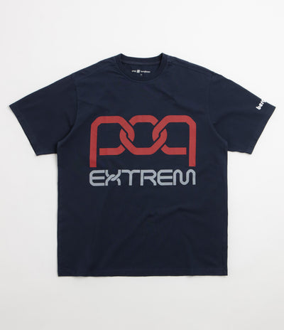 Pop Trading Company x Berghaus Extrem T-Shirt - Navy
