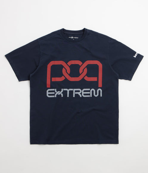 Pop Trading Company x Berghaus Extrem T-Shirt - Navy