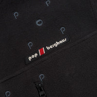 Pop Trading Company x Berghaus Lhoste Full Zip Fleece Jacket - Black thumbnail
