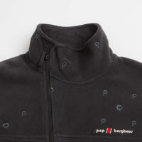 Pop Trading Company x Berghaus Lhoste Full Zip Fleece Jacket - Black thumbnail