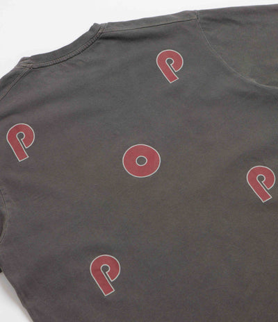 Pop Trading Company x Berghaus Logo T-Shirt - Washed Black