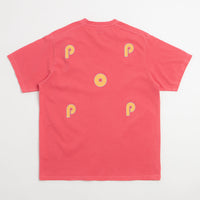 Pop Trading Company x Berghaus Logo T-Shirt - Washed Haute Red thumbnail