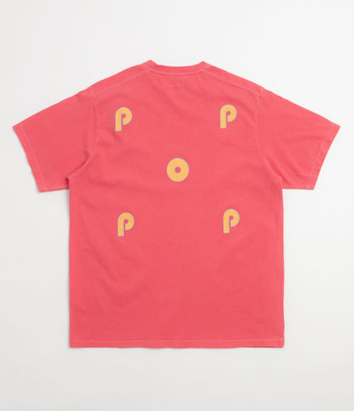 Pop Trading Company x Berghaus Logo T-Shirt - Washed Haute Red