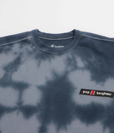 Pop Trading Company x Berghaus Waffle Long Sleeve T-Shirt - Navy