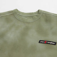 Pop Trading Company x Berghaus Waffle Long Sleeve T-Shirt - Thyme thumbnail