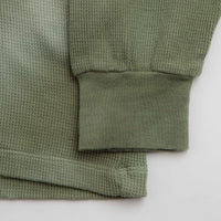 Pop Trading Company x Berghaus Waffle Long Sleeve T-Shirt - Thyme thumbnail