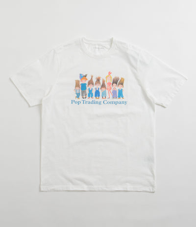 Pop Trading Company x Fiep Pop T-Shirt in White