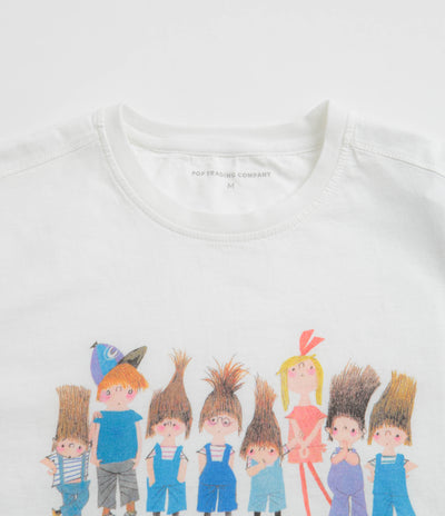 Pop Trading Company x Fiep Pop T-Shirt in White
