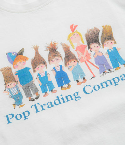 Pop Trading Company x Fiep Pop T-Shirt in White