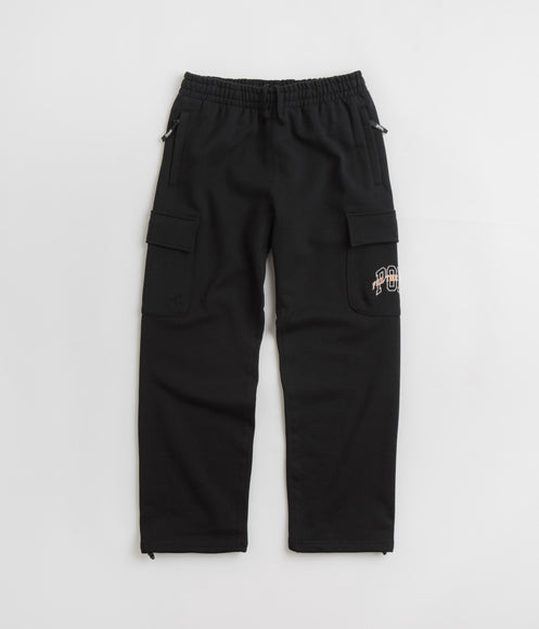 Black Cargo Sweatpants - ShopperBoard