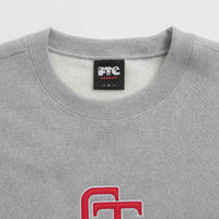 Pop Trading Company x FTC Crewneck Sweatshirt - Heather Grey thumbnail