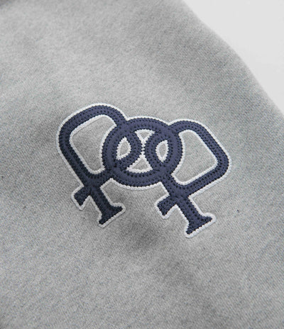 Pop Trading Company x FTC Crewneck Sweatshirt - Heather Grey