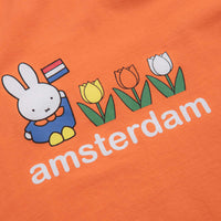 Pop Trading Company x Miffy Amsterdam Long Sleeve T-Shirt - Red thumbnail