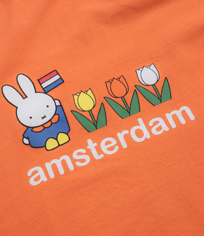 Pop Trading Company x Miffy Amsterdam Long Sleeve T-Shirt - Red