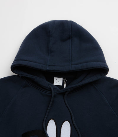 Pop Trading Company x Miffy Applique Hoodie - Navy