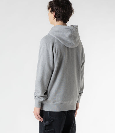 Pop Trading Company x Miffy Big P Hoodie - Light Grey Heather