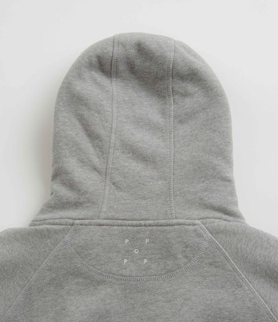 Pop Trading Company x Miffy Big P Hoodie - Light Grey Heather