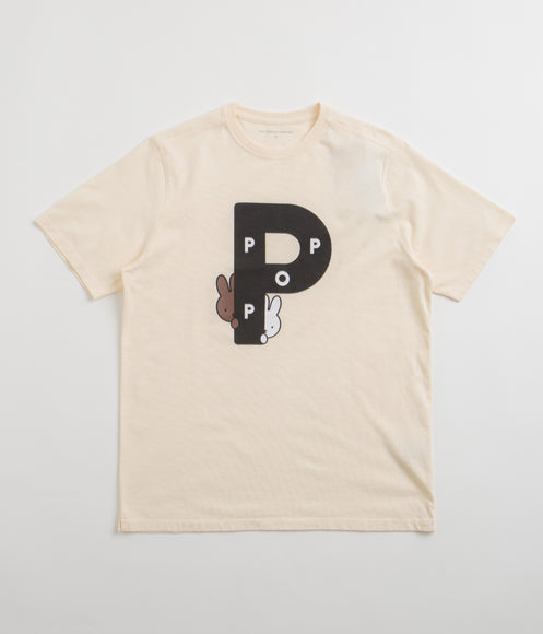 Pop Trading Company x Miffy Big P T-Shirt - Off White