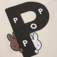 Pop Trading Company x Miffy Big P T-Shirt - Off White thumbnail