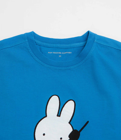 Pop Trading Company x Miffy Calling T-Shirt - Blue